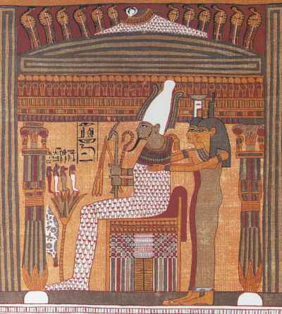 Osiris im Papyrus Ani